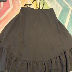 Hatch Charcoal A-Line Skirt